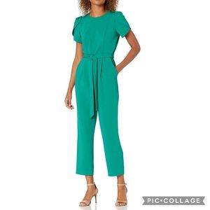 Calvin Klein jumper with scalloped sleeves